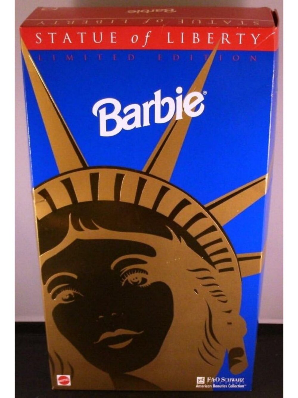 Limited Edition Statue of Liberty Doll, Vintage Collectible, 1995 FAO Schwarz